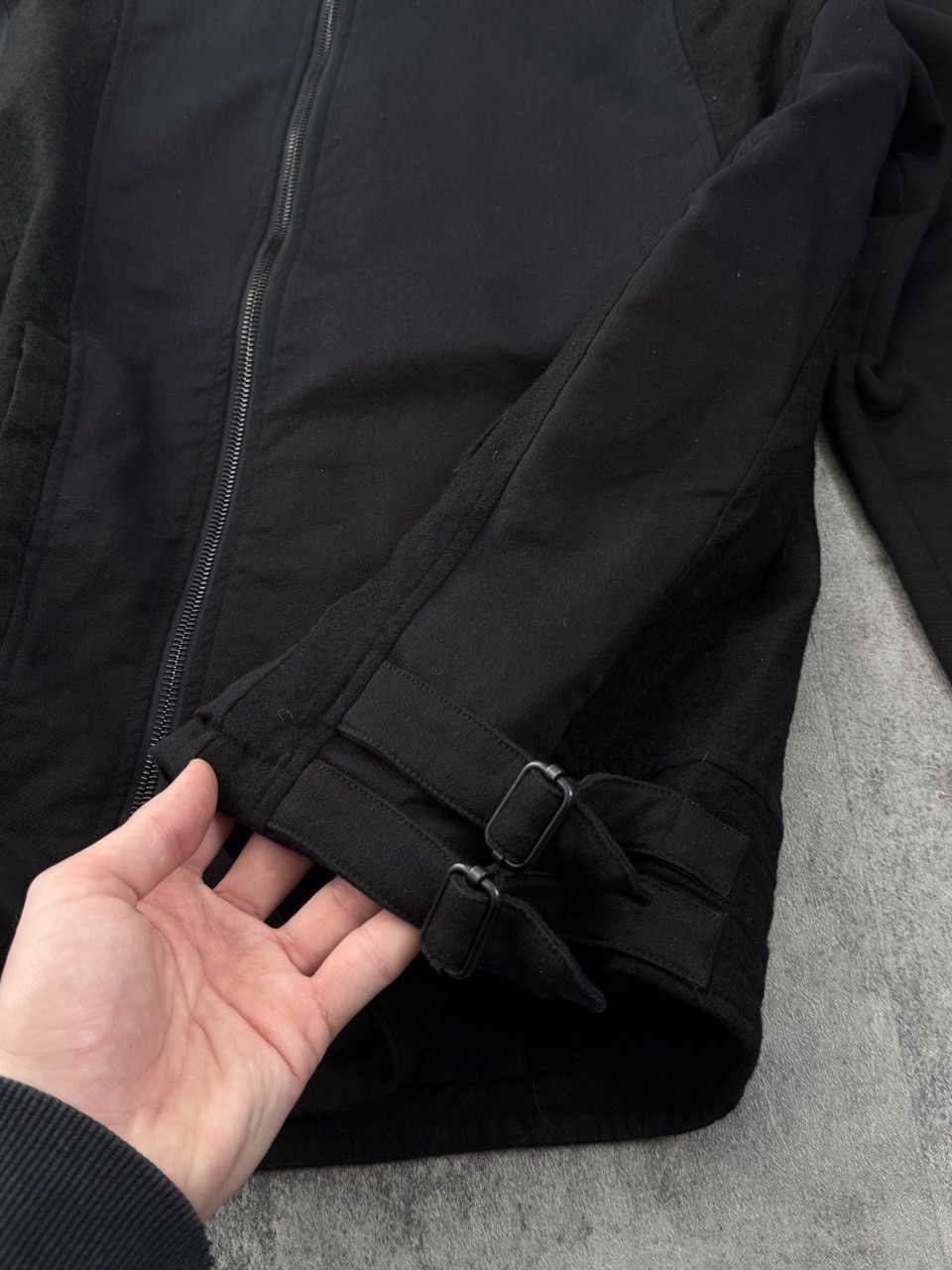 Paolo Pecora Paolo Pecora Milano Asymmetrical Zip Hoodie in Black Size US XL / EU 56 / 4 - 9 Thumbnail