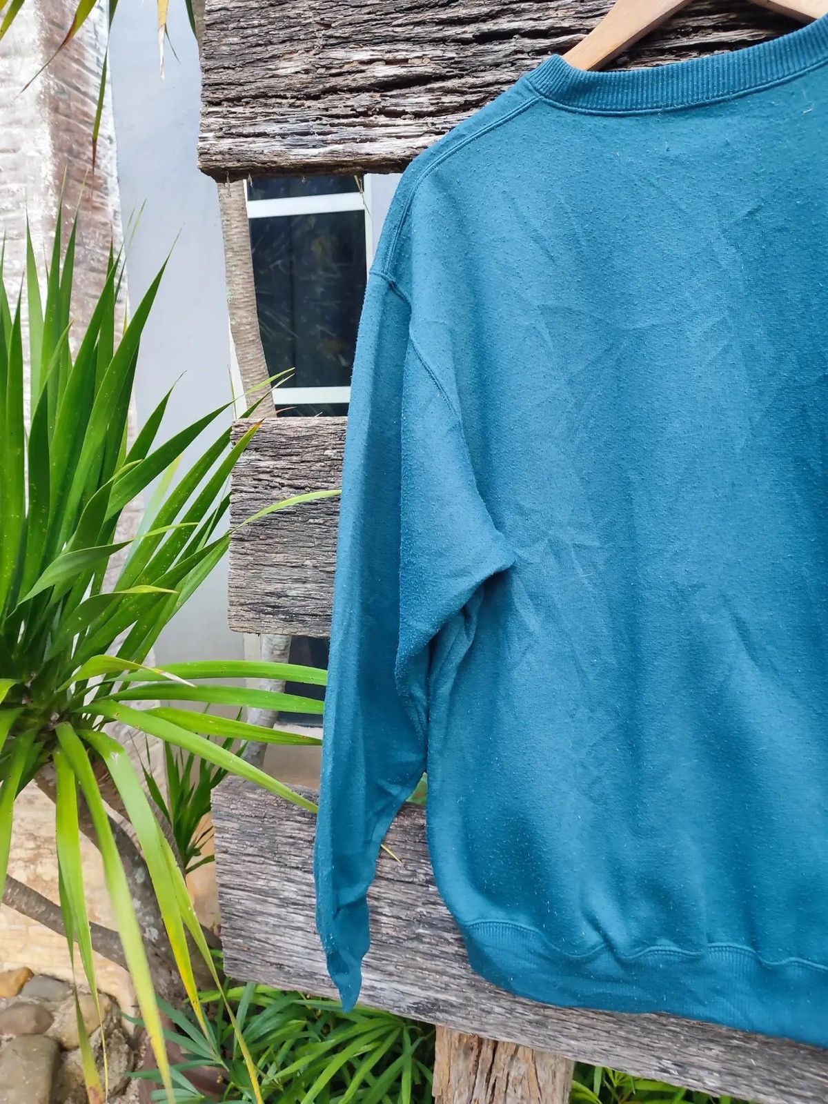 Budweiser Vintage Budweiser Logo Crewneck Sweatshirt (Teal) Size US M / EU 48-50 / 2 - 7 Thumbnail