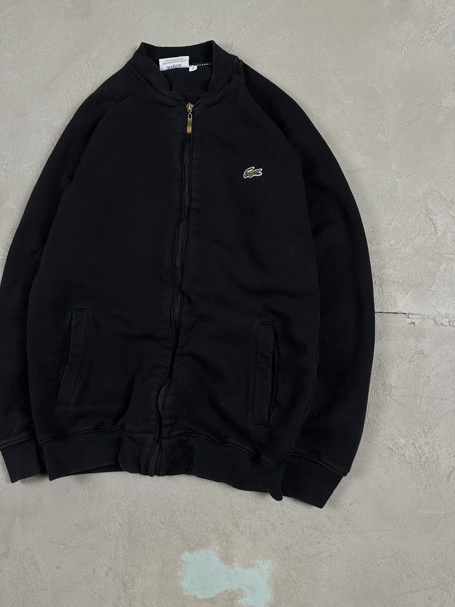 Lacoste Vintage Y2k Lacoste Logo Zip Sweatshirt Size US M / EU 48-50 / 2 - 4 Thumbnail
