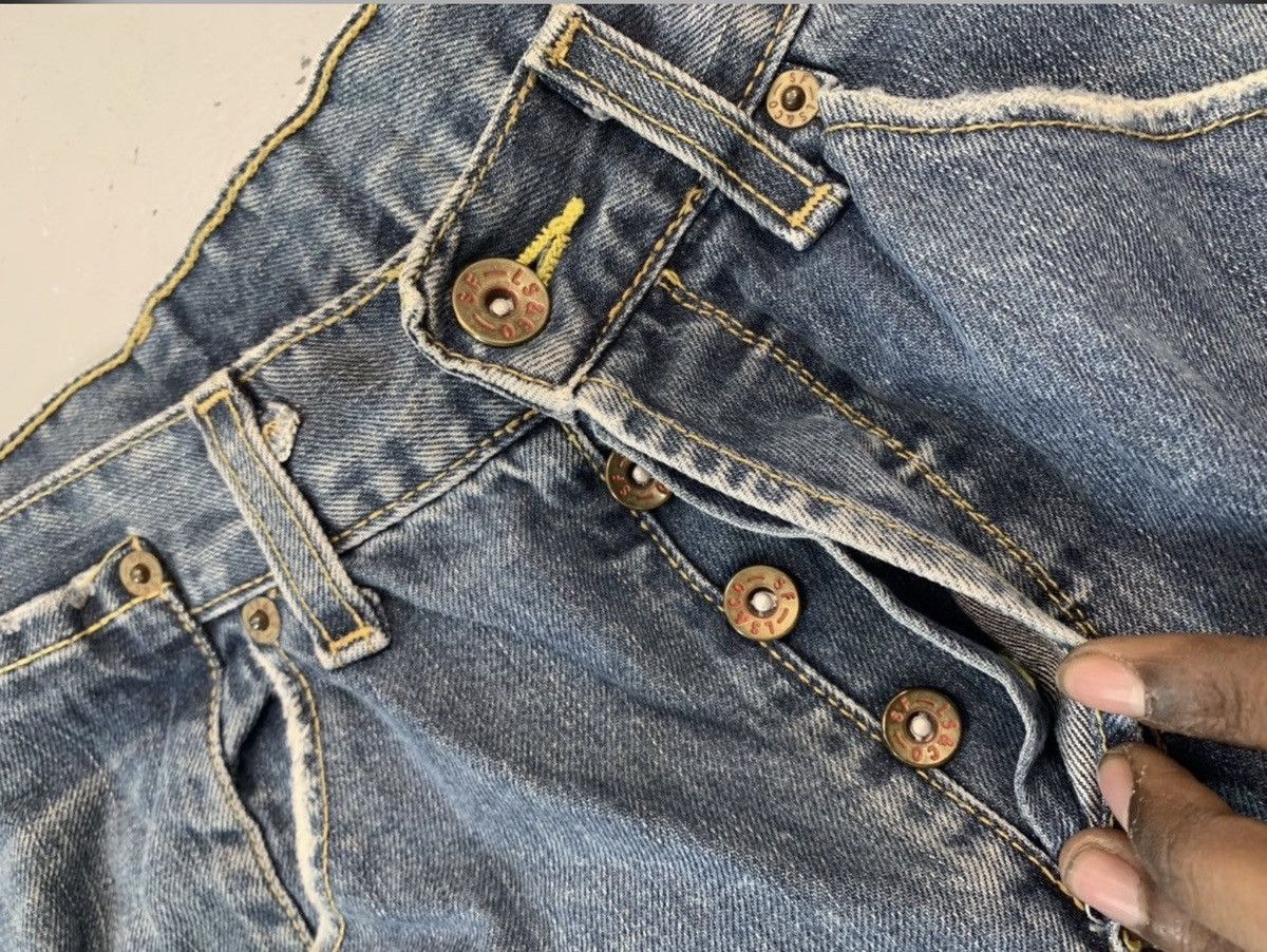 Levi's Vintage Levi’s engineer jeans denim buckle belt Size US 30 / EU 46 - 6 Thumbnail