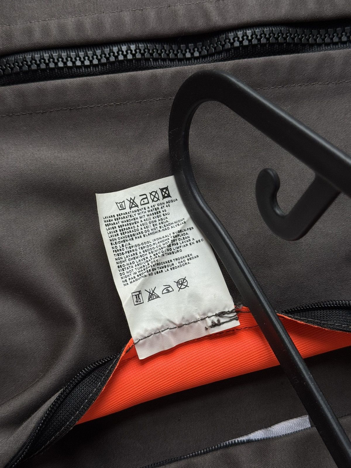 Massimo Osti Stone Island Fluorescent Orange Reversible Jacket AW05 Size US XL / EU 56 / 4 - 20 Thumbnail