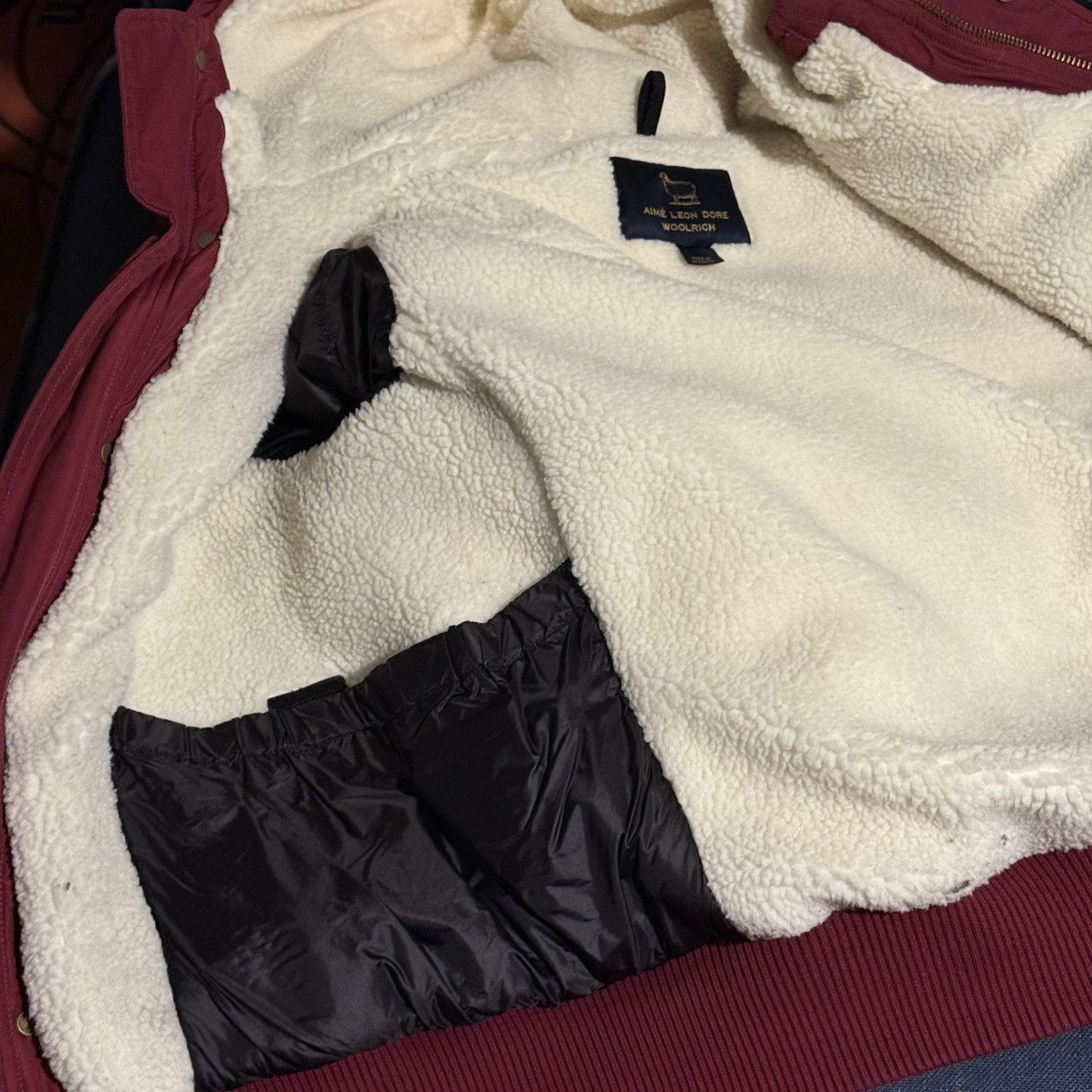 Aime Leon Dore × Woolrich Woolen Mills Aime Leon Dore x Woolrich Heavy Weight Red Parka Size US L / EU 52-54 / 3 - 8 Thumbnail