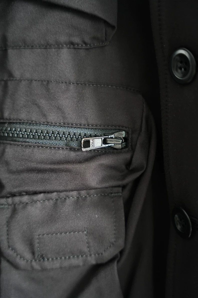 Yohji Yamamoto Yohji Yamamoto Yohji Yamamoto Tactical Blazer with Pockets Size US S / EU 44-46 / 1 - 6 Thumbnail
