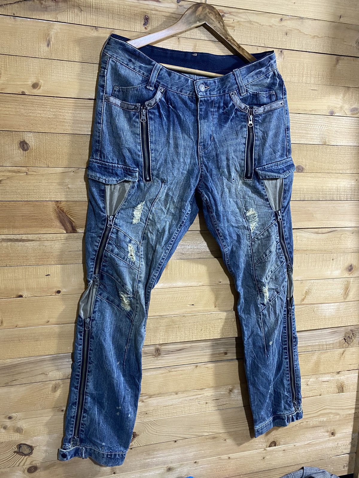 PPFM ppfm bondage jeans pants Size US 34 / EU 50 - 2 Thumbnail