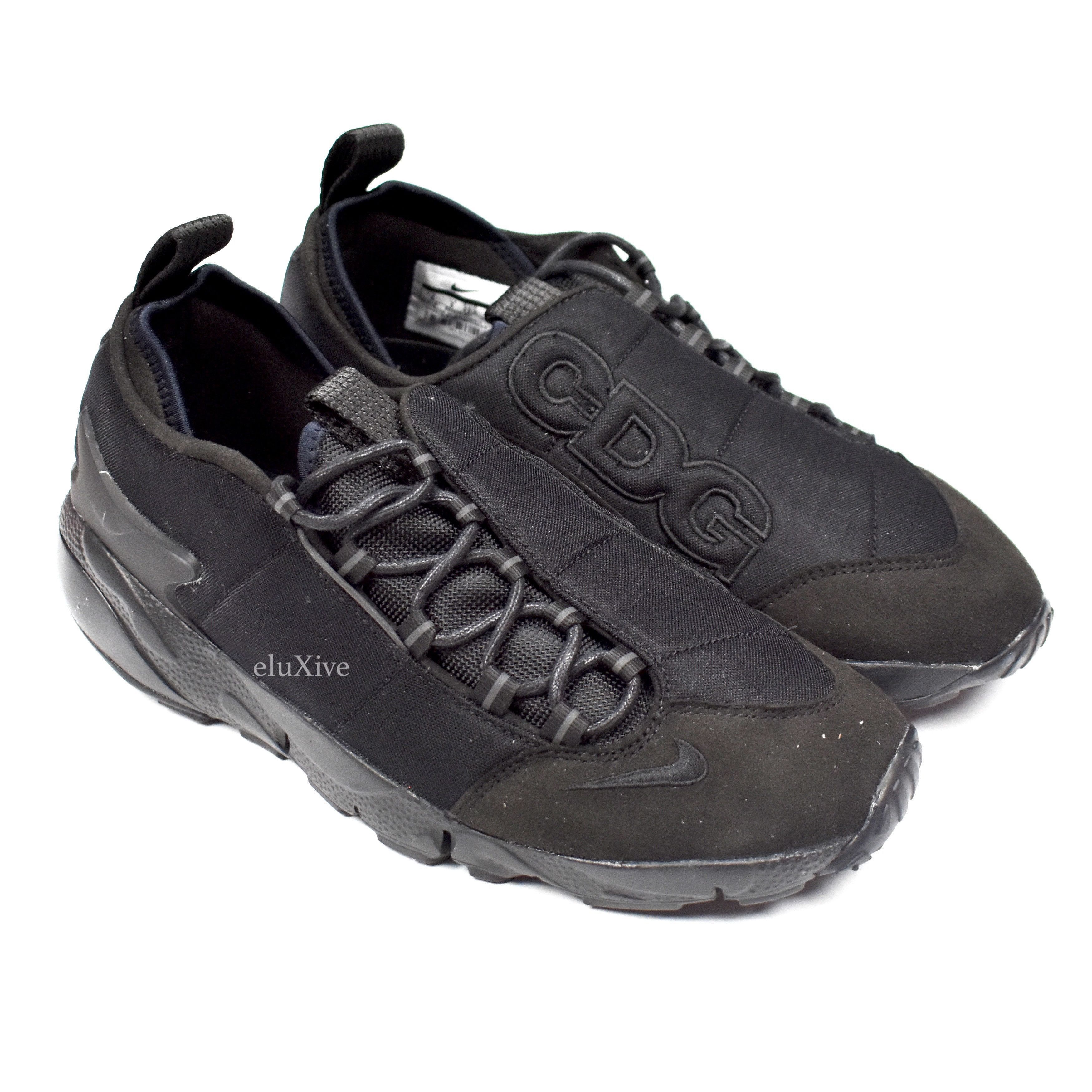 Comme des Garcons × Nike CDG Black Air Footscape NM DS Size US 10 / EU 43 - 1 Preview