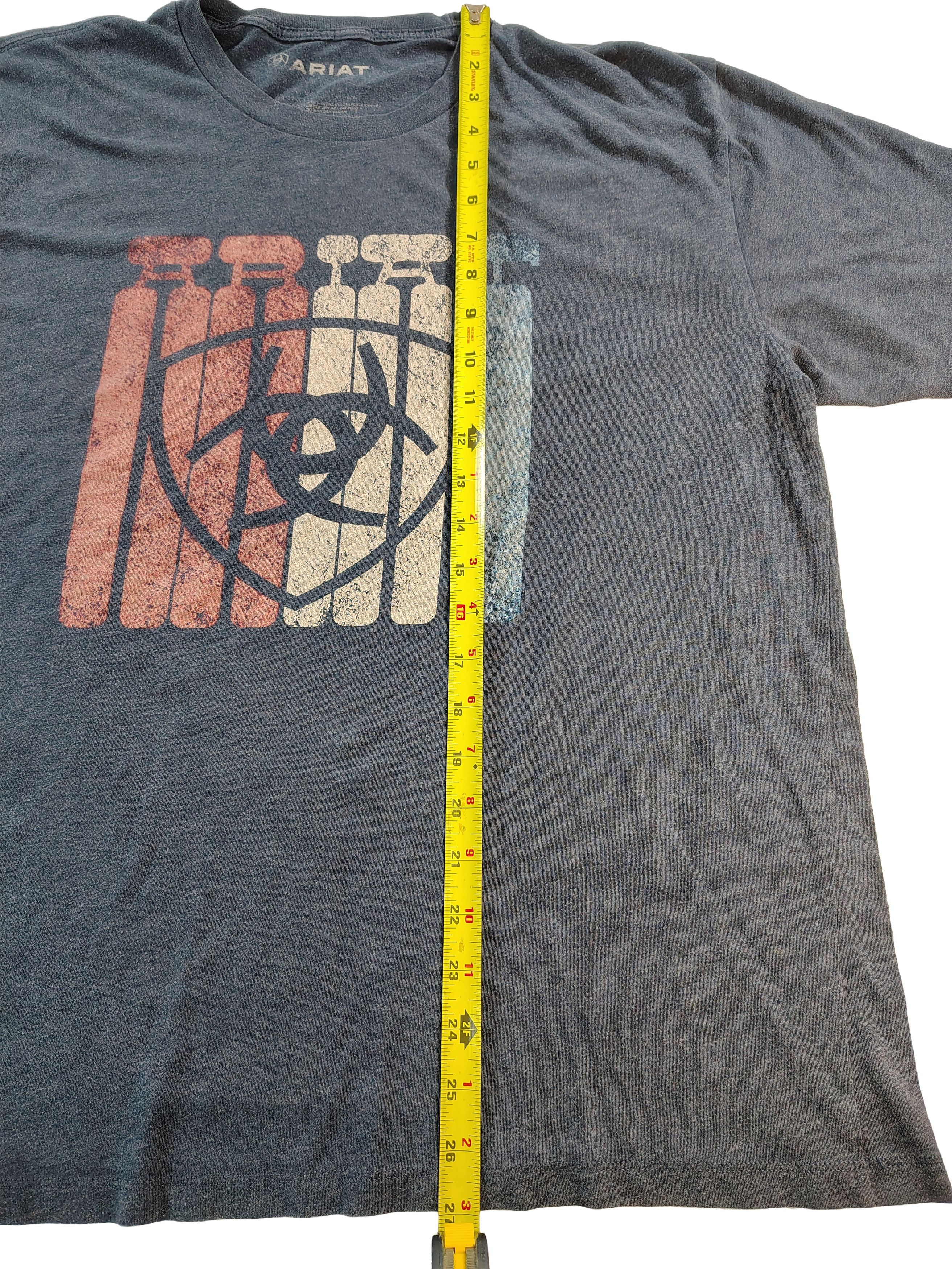 Ariat Men's Rare Dark Grey Vintage Ariat Graphic T-Shirt Size XL Size US XL / EU 56 / 4 - 5 Thumbnail