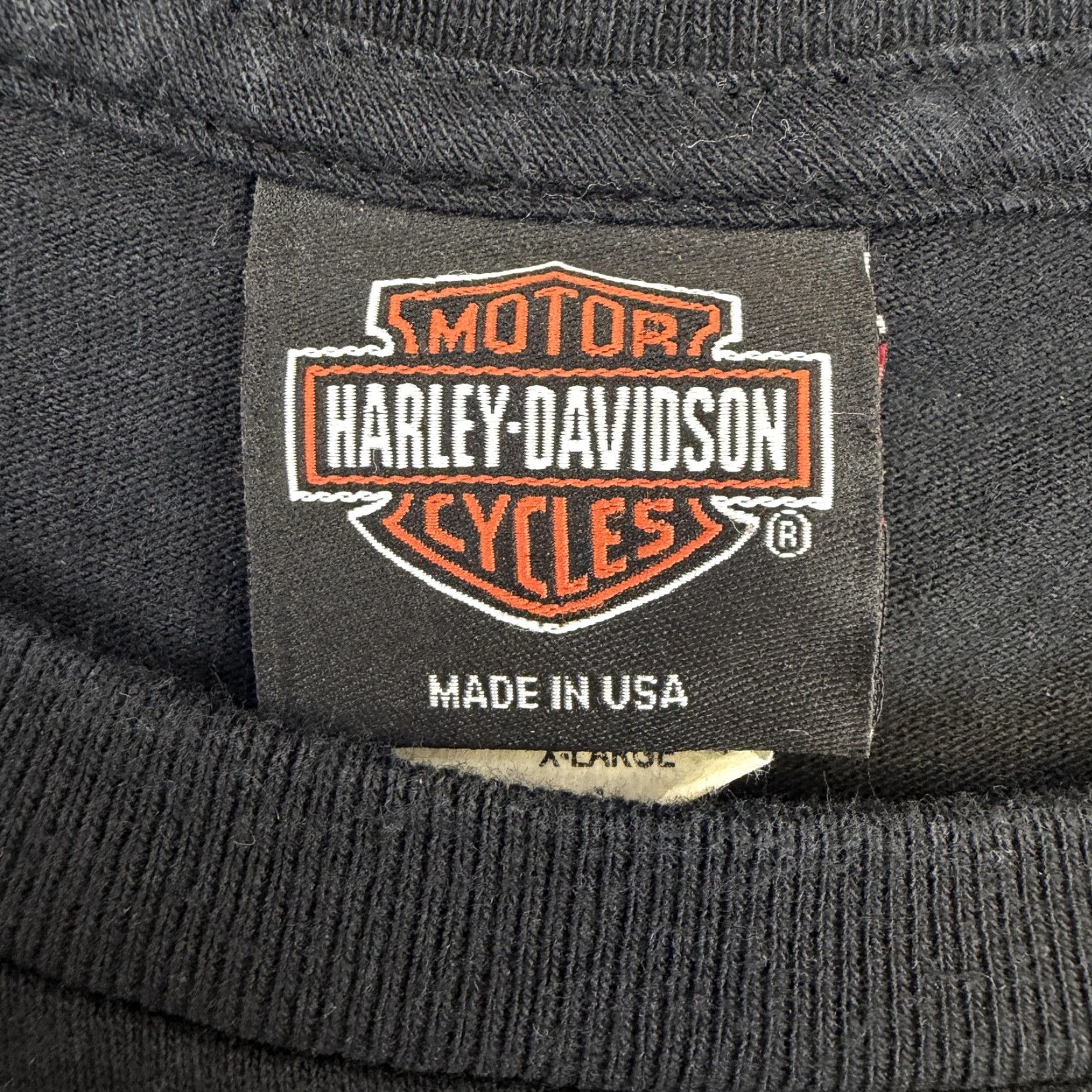 Harley Davidson VINTAGE Harley-Davidson Shirt Mens XL Black Hawkeye Coralville Iowa USA 2000s Size US XL / EU 56 / 4 - 3 Thumbnail