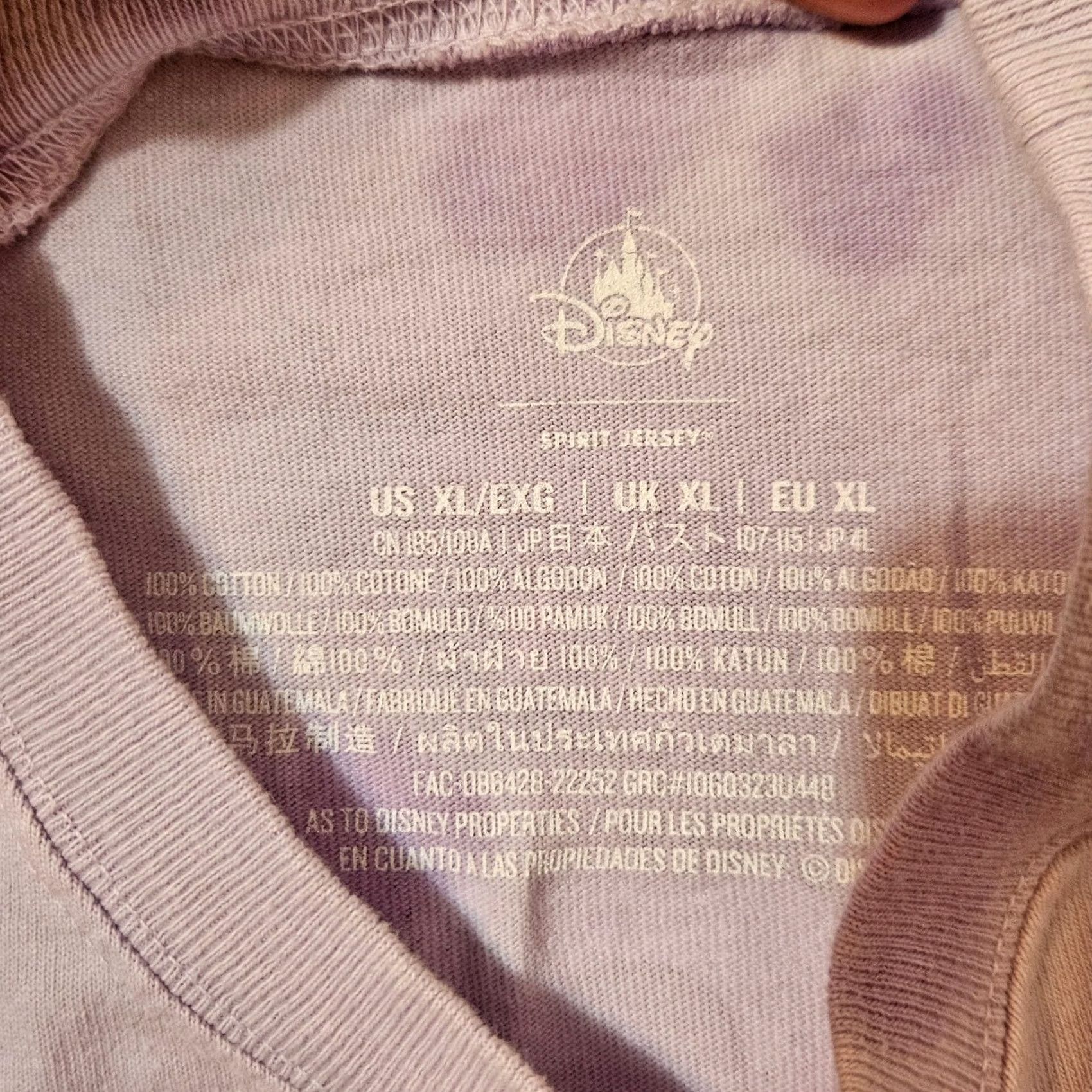 Disney Disney Womens XL Purple Spirit Jersey Ariel Little Mermaid Part Your World Size XL / US 12-14 / IT 48-50 - 5 Thumbnail