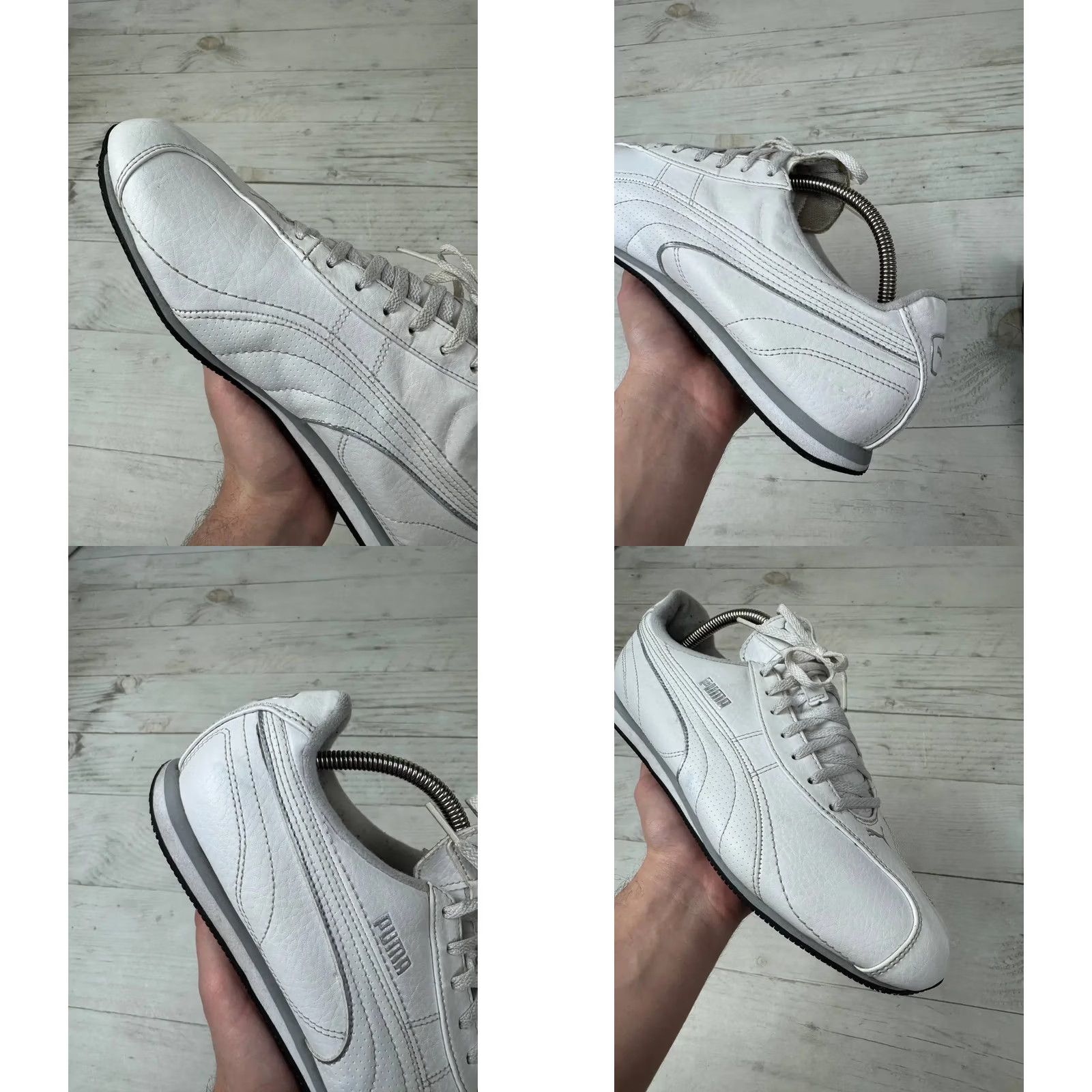 Puma VINTAGE PUMA Speedcat Leather Low Top Sneakers Mens US 10.5 White Cat Speedcat 00s Y2K Leather Sneakers Size US L / EU 52-54 / 3 - 9 Thumbnail
