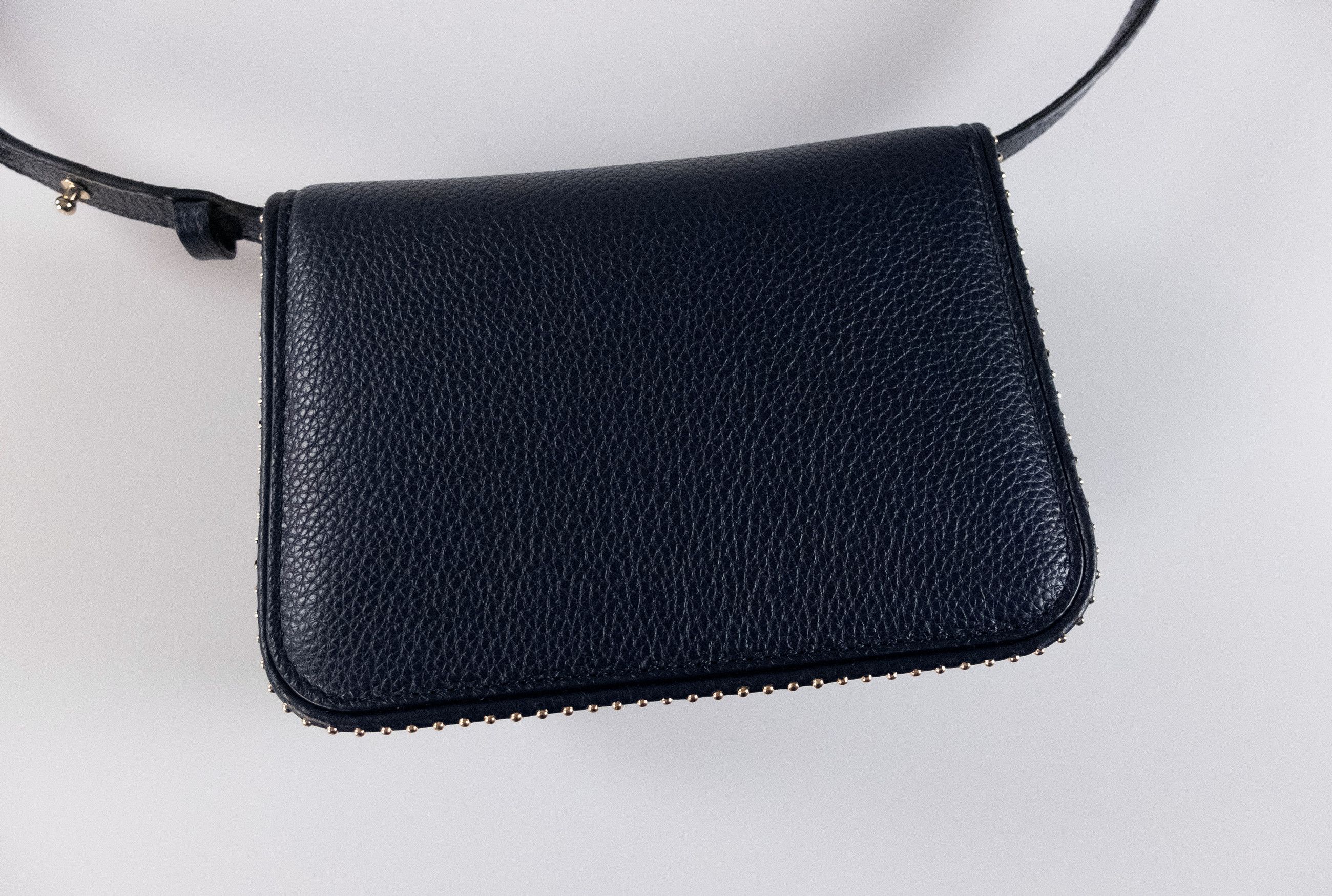 Salvatore Ferragamo SALVATORE FERRAGAMO Vara bow navy leather mini shouder bag Size ONE SIZE - 8 Thumbnail