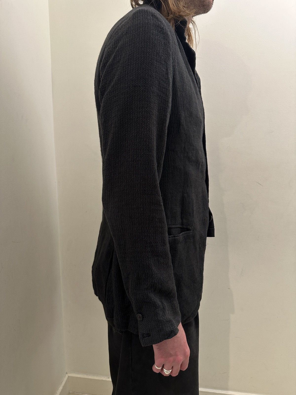 Geoffrey B. Small Linen 3 button Jacket Size 48R - 8 Thumbnail