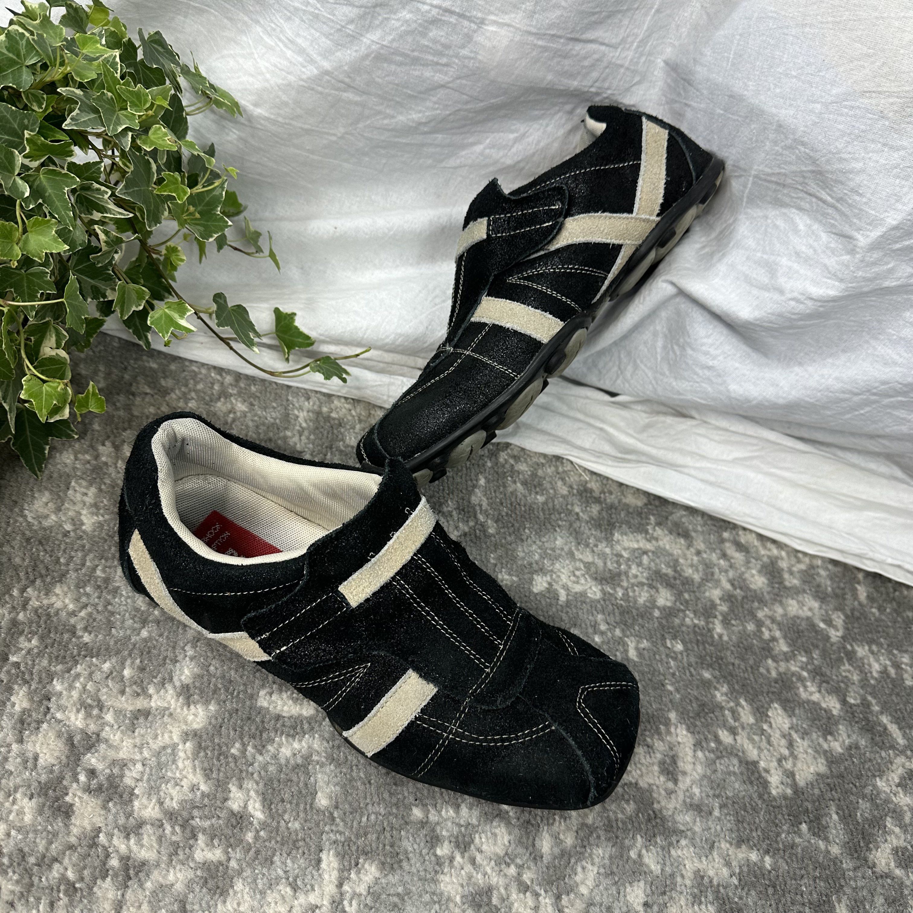 image of Avant Garde x Diesel Y2K Vintage Diesel Low Sneakers Streetwear Opium Casual in Black (Size 8)