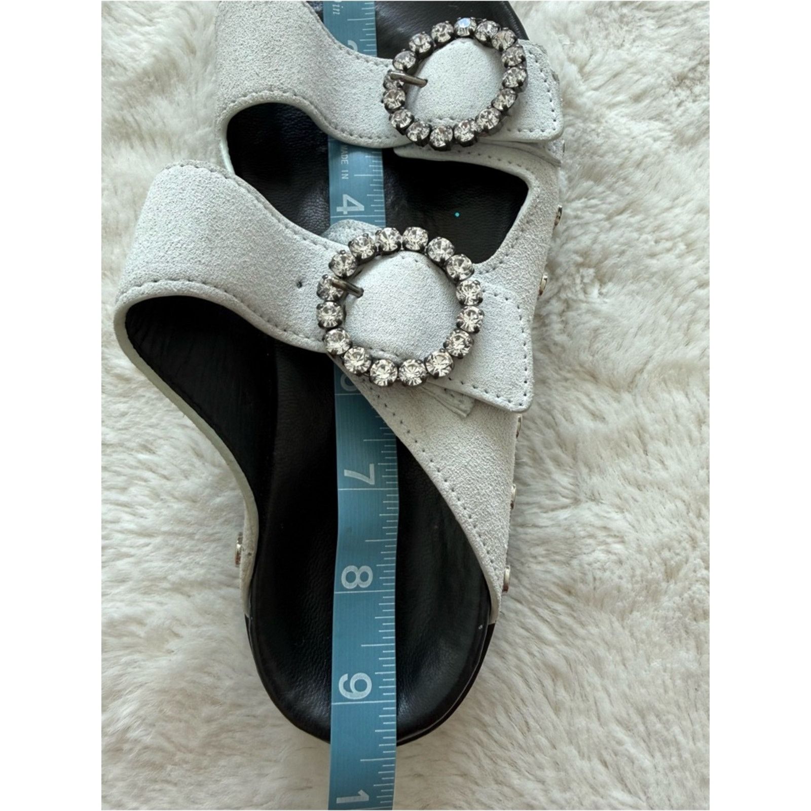Isabel Marant Isabel Marant women suede sandals with crystals size 36 EU Size US 6 / IT 36 - 10 Thumbnail