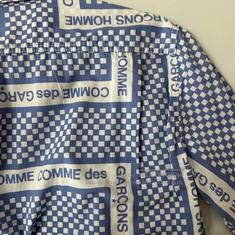 Comme des Garcons CdG Homme 2003 Archive Check Shirt. Size US M / EU 48-50 / 2 - 6 Thumbnail
