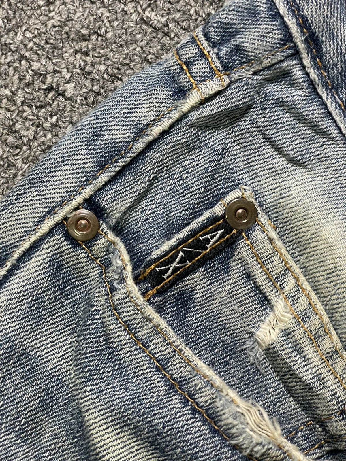 Armani Exchange × Vintage ARMANI EXCHANGE Bootcut Jeans (92) Size US 30 / EU 46 - 12 Thumbnail
