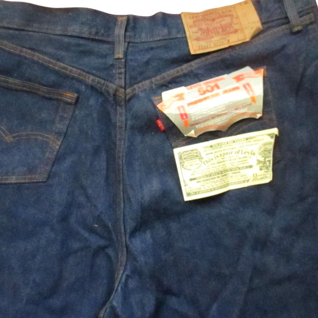 Vintage 26 40x34 Womens Levi's Vintage 501 Jeans Boyfriend 1984 2650 Size 40" / US 18 - 2 Thumbnail