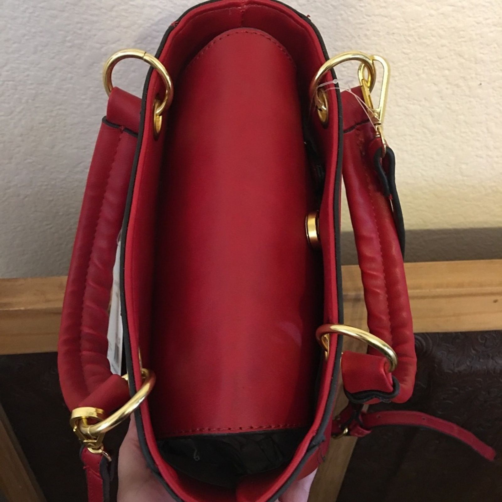 Other Adrienne Vittadini red crossbody Tote bag NWT Size ONE SIZE - 5 Thumbnail