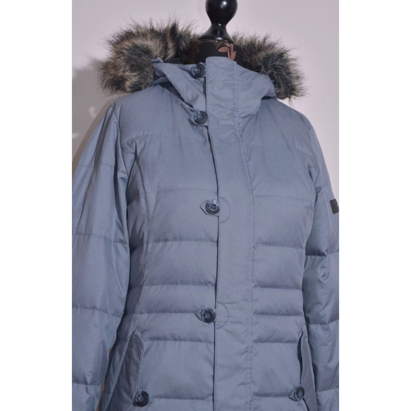 Berghaus Berghaus Hydrodown Parka Women Gray Puffer Jacket Hood Warm Coat M UK12 Jacket Women Size M / US 6-8 / IT 42-44 - 2 Thumbnail
