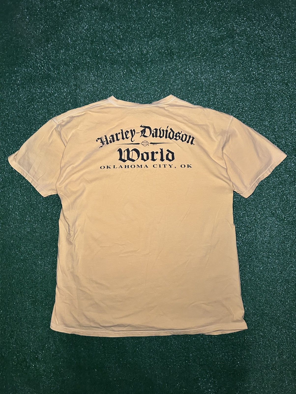 Harley Davidson Harley Davidson Lemon Tee 🍋 Size US XL / EU 56 / 4 - 3 Thumbnail
