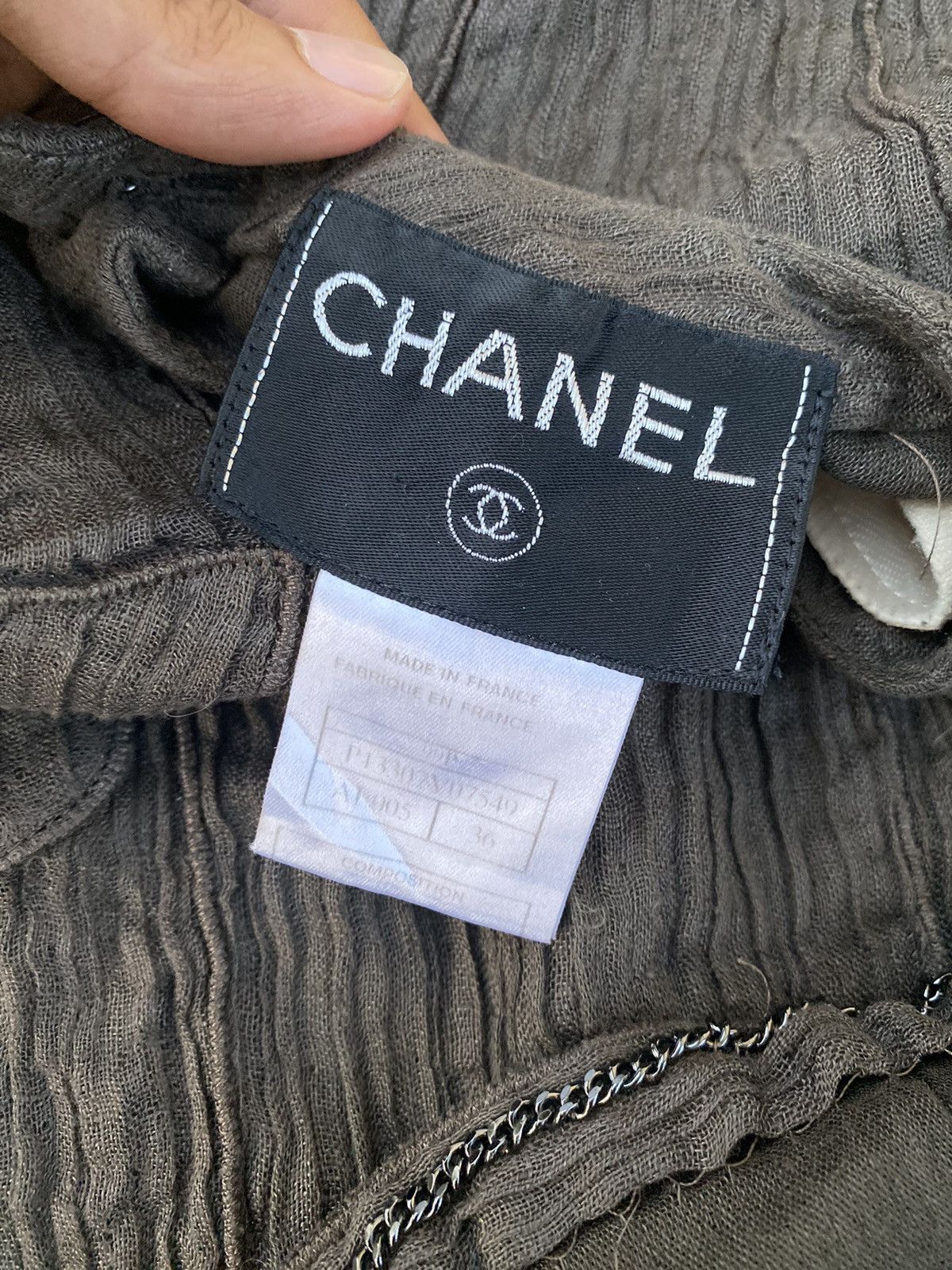 Chanel Vintage 90s Chanel Buttons Up Shirt S Size S / US 4 / IT 40 - 10 Thumbnail