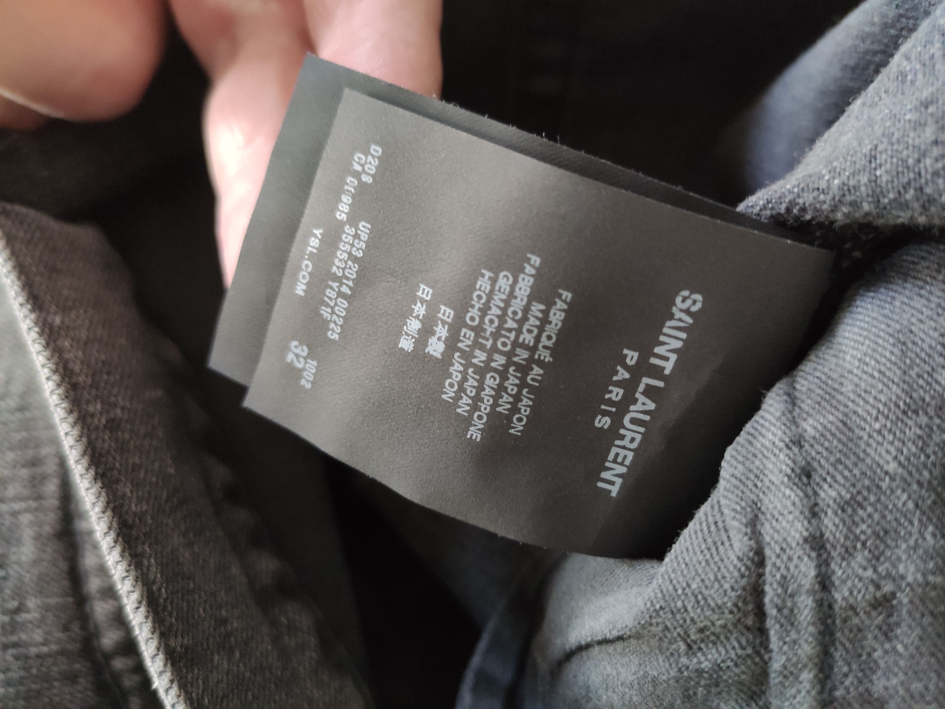 Saint Laurent Paris SAINT LAURENT jeans 32 BNWT Size US 32 / EU 48 - 6 Thumbnail