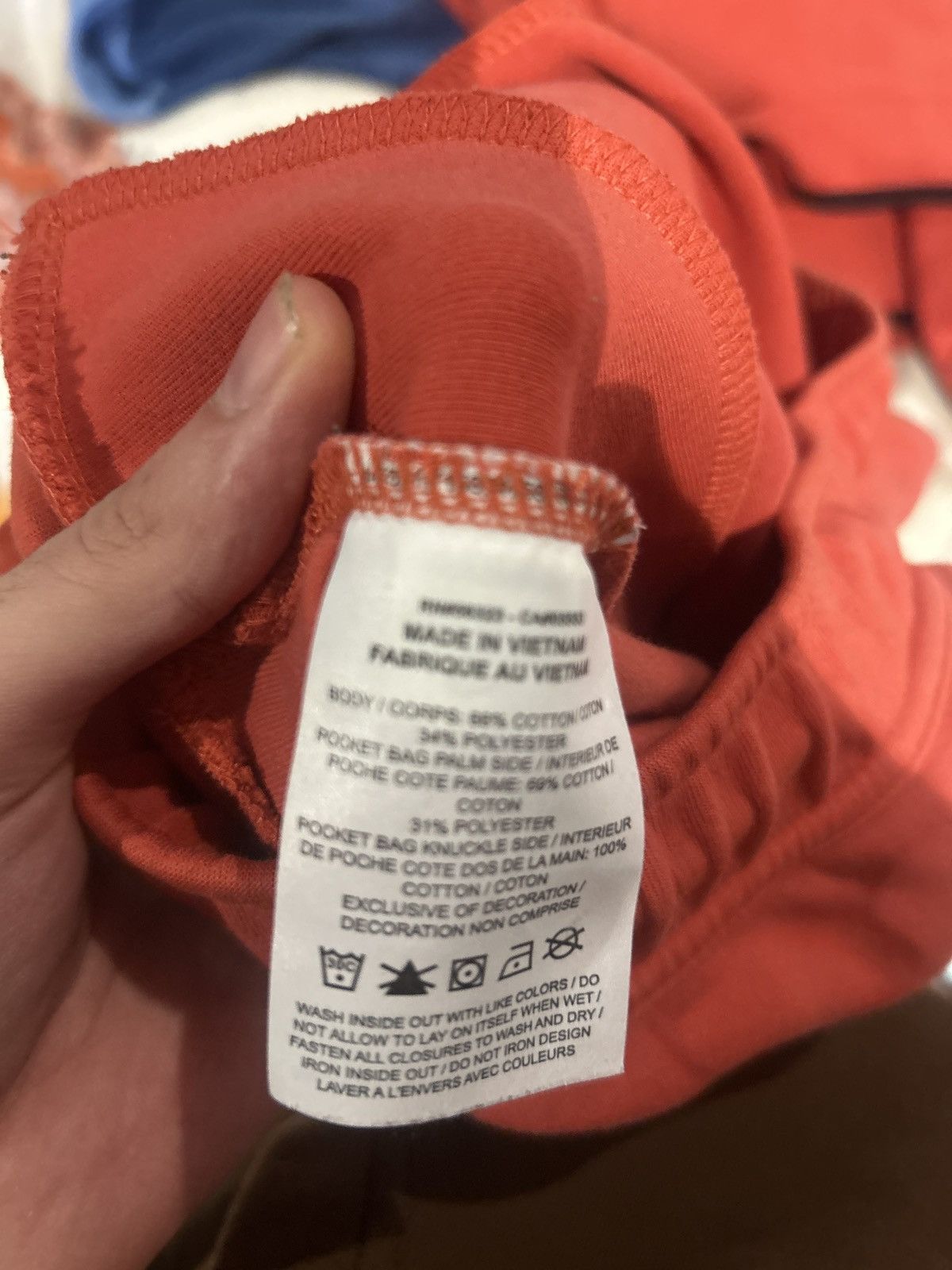 Nike Nike Tech Fleece FULL SUIT “Lobster red” sz M tall top L bot Size US L / EU 52-54 / 3 - 18 Thumbnail