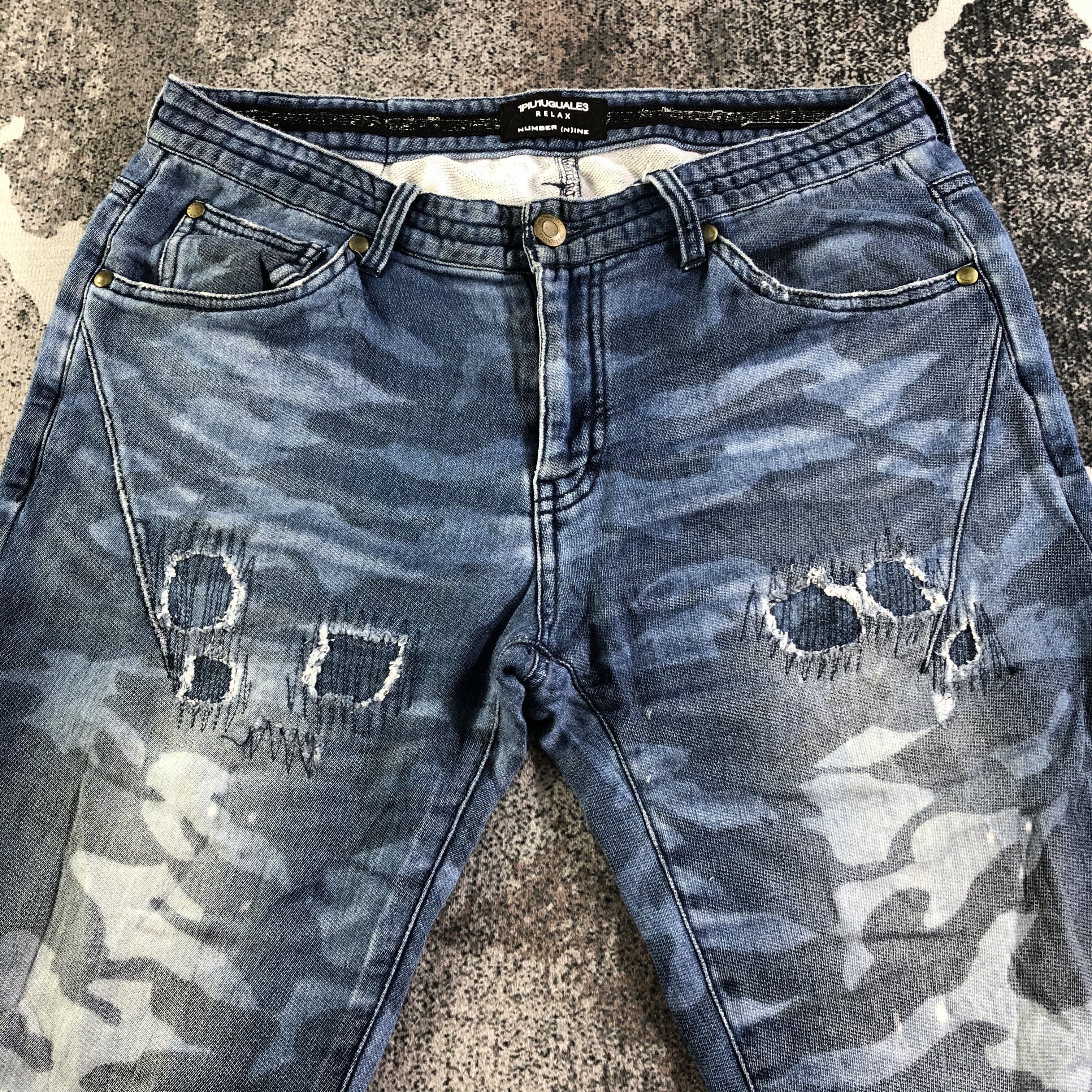 Number (N)ine Number Nine x 1PIU1UGUALE3 Army Pants KJ3159 Size US 32 / EU 48 - 3 Thumbnail