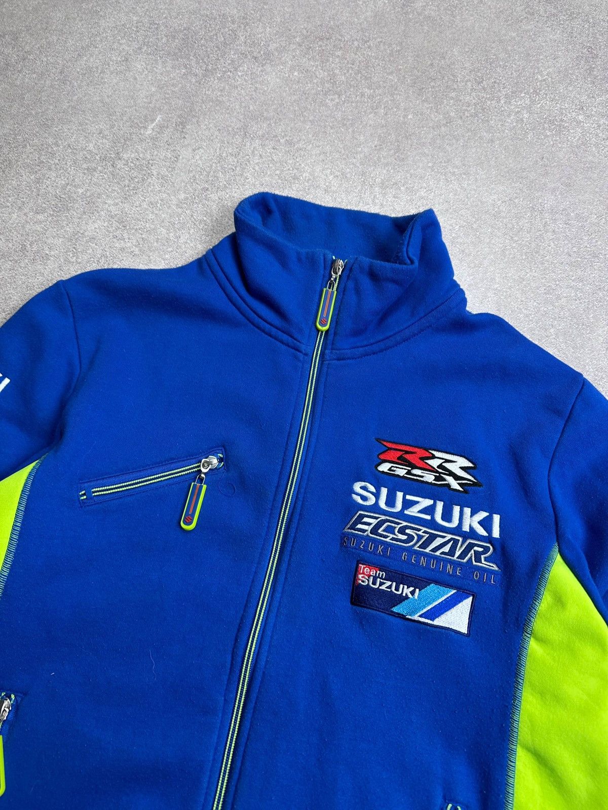 Formula 1 Vintage Team Suzuki F-1 Racing Michelin Moto Zip Jacket M Size US M / EU 48-50 / 2 - 5 Thumbnail