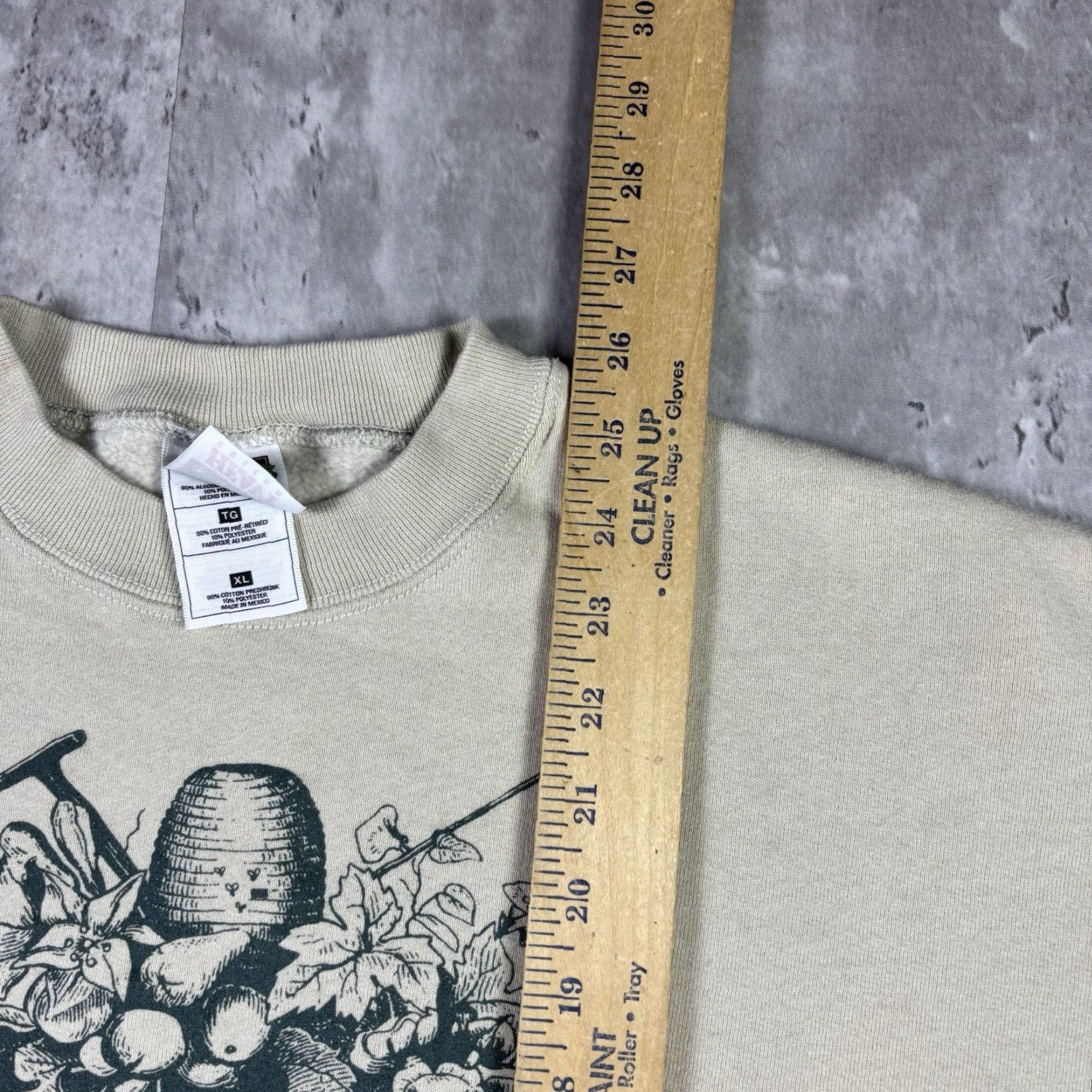 Fruit Of The Loom VINTAGE Lebanon County Gardening Crewneck Sweatshirt Nature Adult XL 1990s Size US XL / EU 56 / 4 - 4 Thumbnail