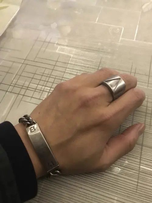Designer × Vintage Retro punk rings Size ONE SIZE - 3 Thumbnail