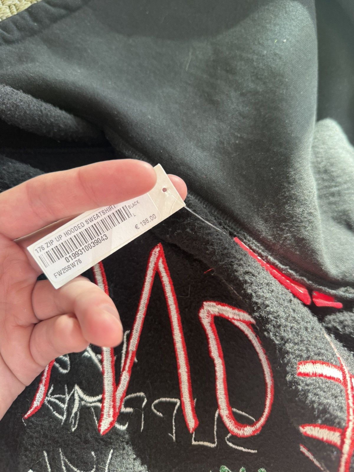 Supreme 176 Zip Up Size US L / EU 52-54 / 3 - 12 Thumbnail