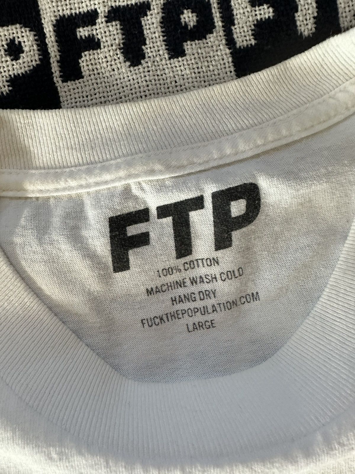 Fuck The Population FTP SHOOT FIRST ASK LATER BEAR TEE Size US L / EU 52-54 / 3 - 4 Thumbnail