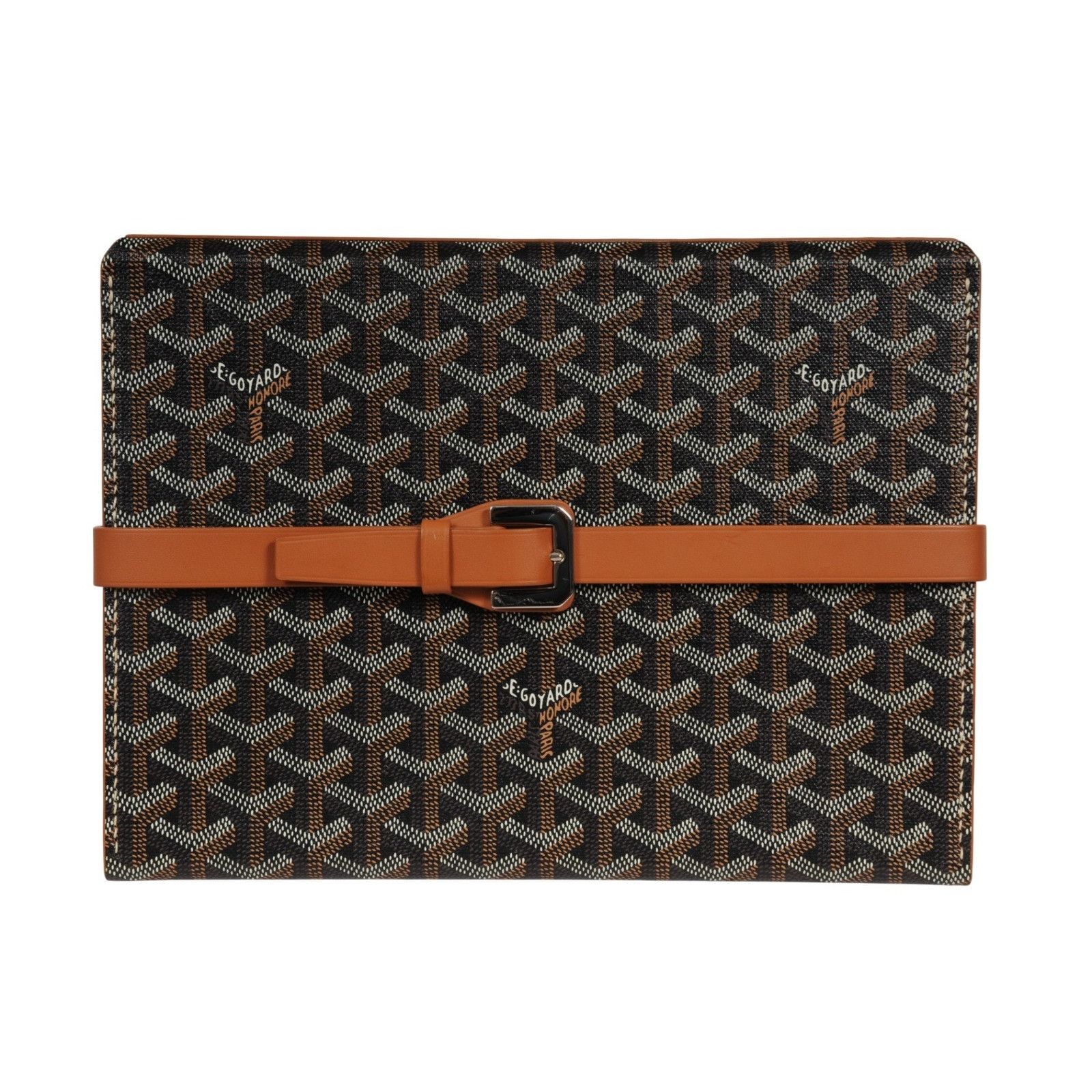 Goyard Montre De Voyage Eight Watch Box Black Tan Travel Trunk Size ONE SIZE - 2 Thumbnail