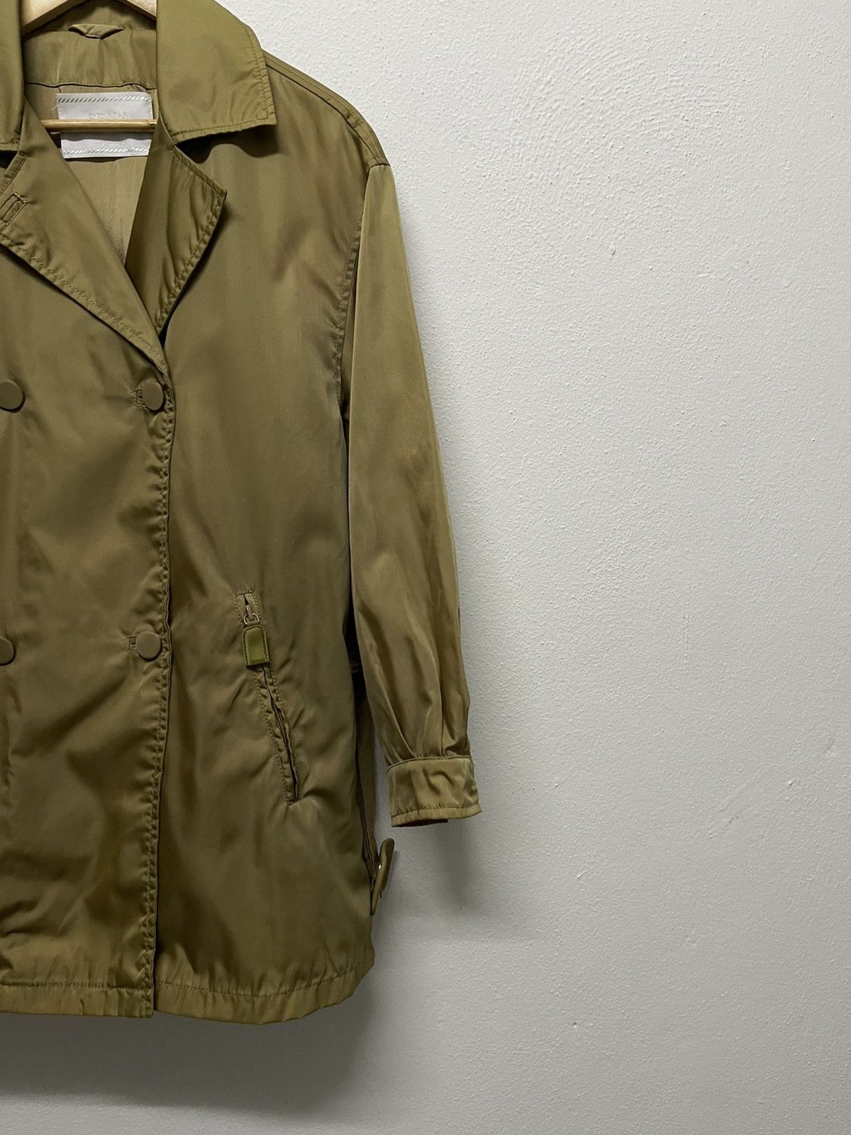 Prada SS99 PRADA MILANO NYLON TRENCH COAT SUN FADED Size M / US 6-8 / IT 42-44 - 3 Thumbnail