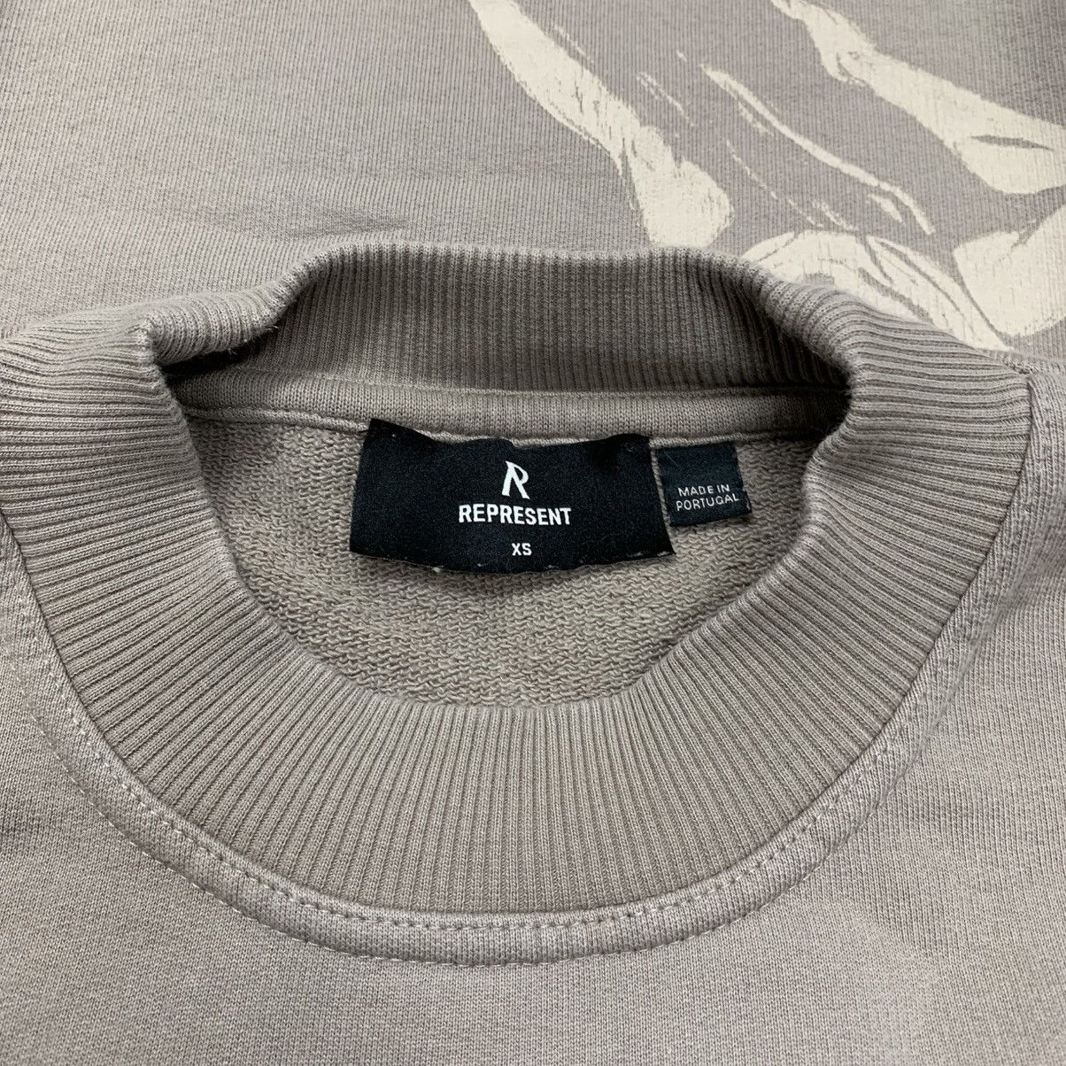 Represent Clo. Represent XS Icarus Beige Taupe Sweater Sweatshirt Crewneck Size US XS / EU 42 / 0 - 4 Thumbnail