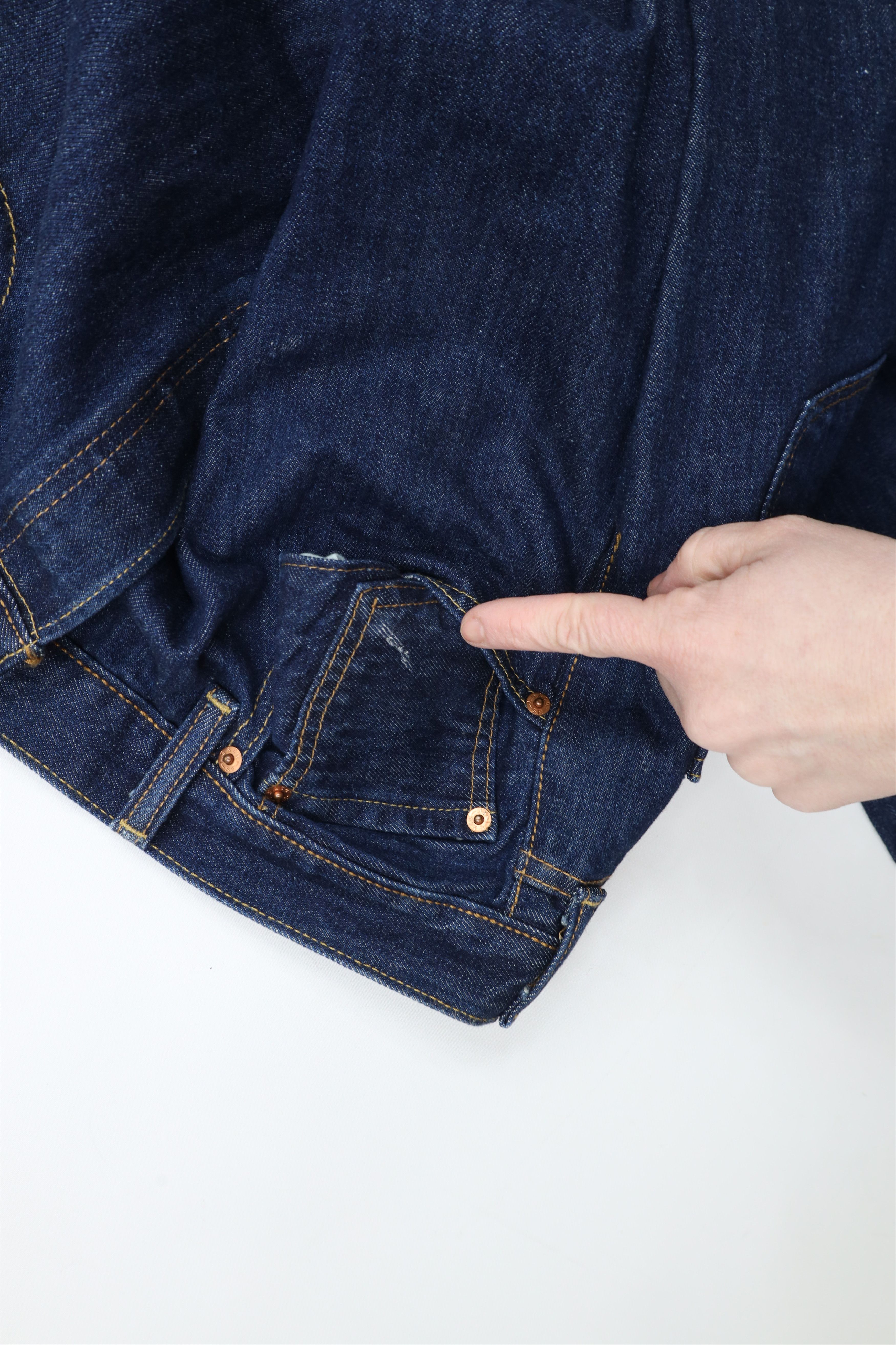 Levi's × Vintage Vintage Y2K Levis 501xx Button Fly Original Fit Denim Jeans Size US 34 / EU 50 - 8 Thumbnail