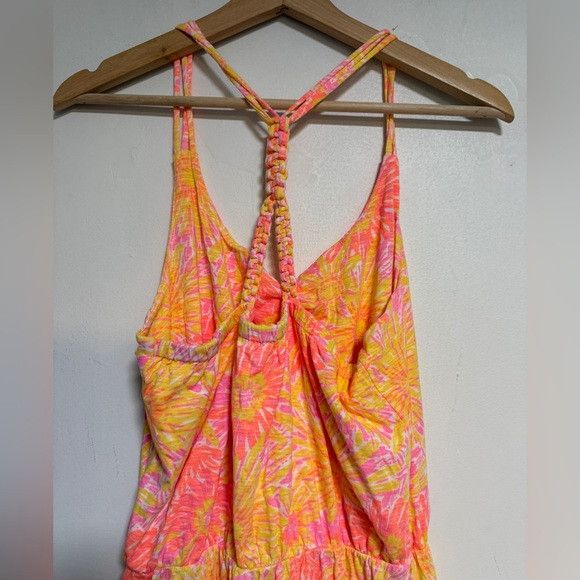Lilly Pulitzer Lilly Pulitzer Floral Racerback Knit Dress – Size M Size M / US 6-8 / IT 42-44 - 6 Thumbnail
