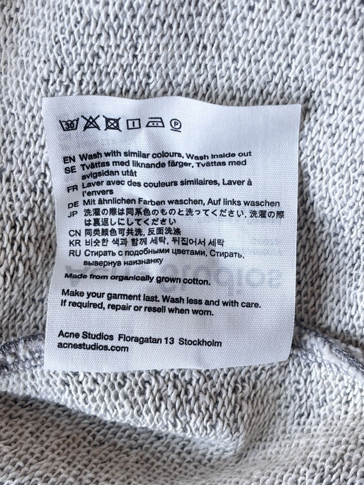 Acne Studios Acne Studios - Men’s Face Patch Sweater Size US L / EU 52-54 / 3 - 11 Thumbnail