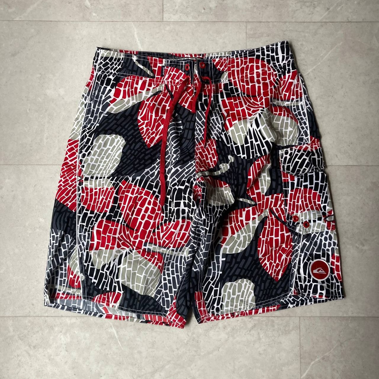 Quiksilver Vintage Quiksilver Surfboards Cargo Swim Trunks Size US 32 / EU 48 - 1 Thumbnail