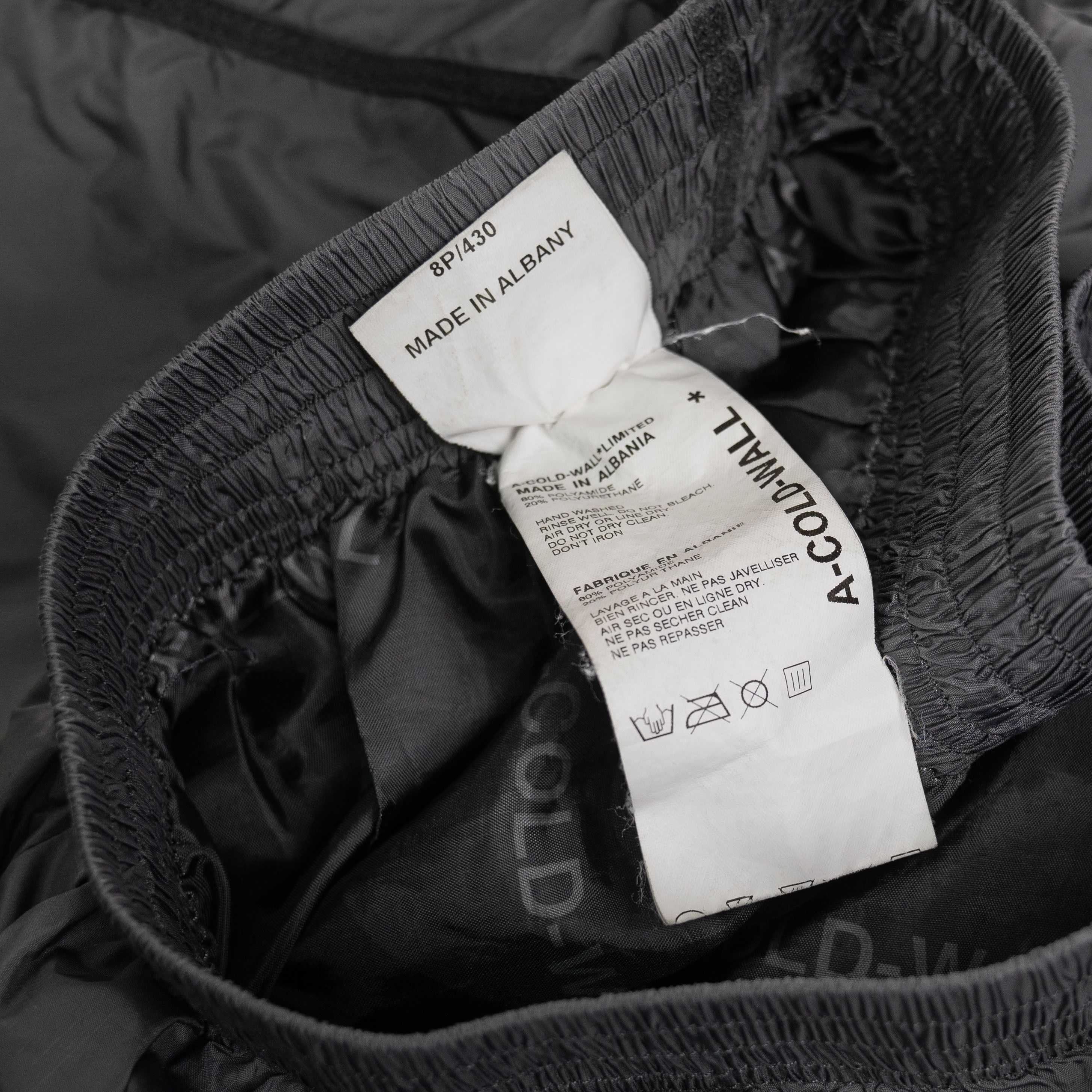 A-COLD-WALL* × Samuel Ross A Cold Wall Samuel Ross Swishy Nylon Pants Size US 30 / EU 46 - 5 Thumbnail
