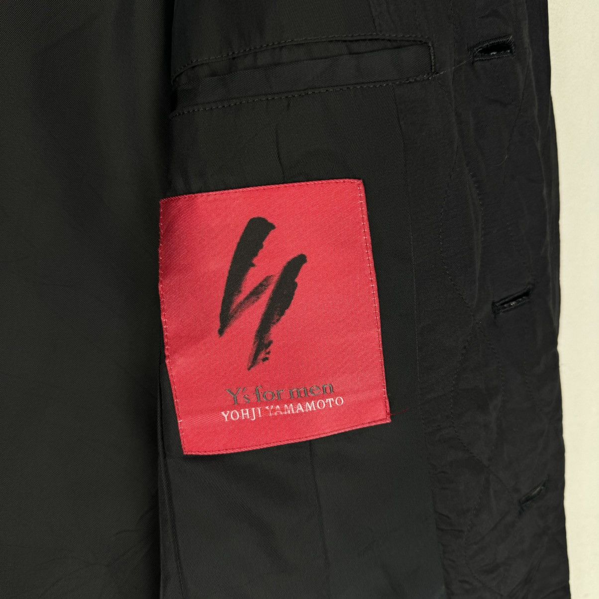 Yohji Yamamoto 🌟Y’S FOR MEN RED LABEL QUILTED BLAZER COAT Size US M / EU 48-50 / 2 - 14 Thumbnail