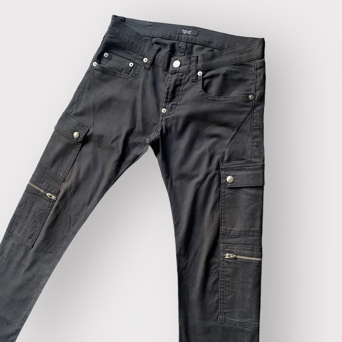 Undercover SS09 Neo Boy Stretch Skinny Cargo Pants Size US 30 / EU 46 - 1 Thumbnail