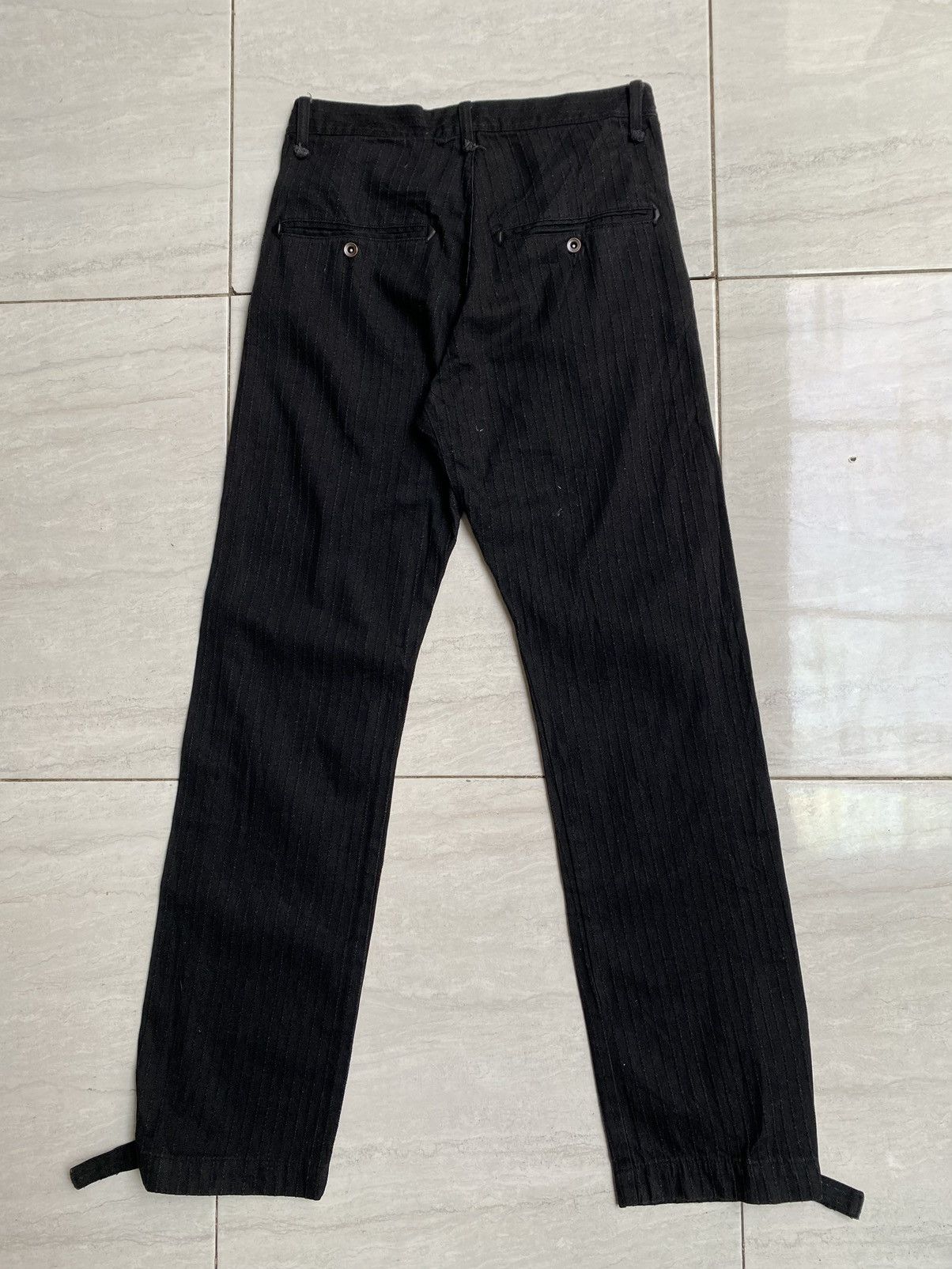Other ROBB Striped Black Pants Size US 28 / EU 44 - 5 Thumbnail