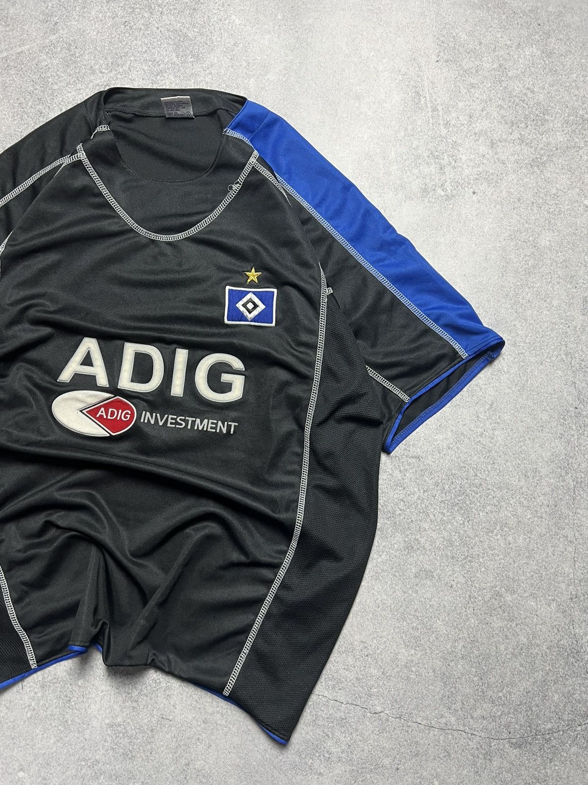 Vintage Vintage Hamburg SV Blockcore Style Y2K Home Soccer Jersey Size US L / EU 52-54 / 3 - 3 Thumbnail