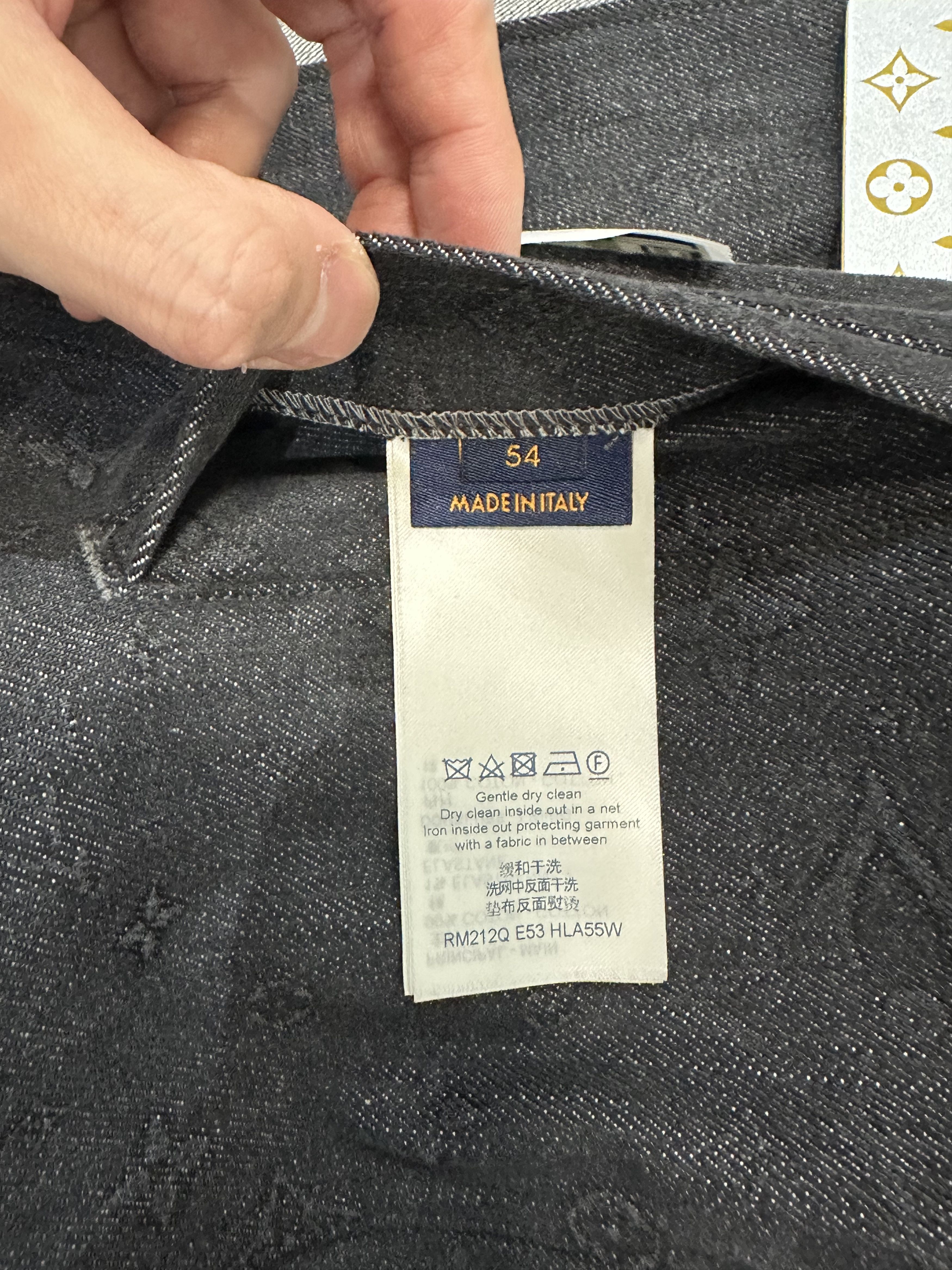 Louis Vuitton LV Monogram DNA Denim Jacket Size US L / EU 52-54 / 3 - 14 Thumbnail