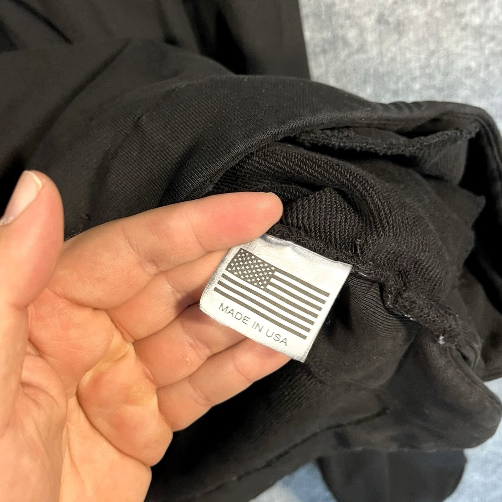 Vintage Richardson Hoodie Pullover Black USA Cotton Men's Large Size US L / EU 52-54 / 3 - 7 Thumbnail