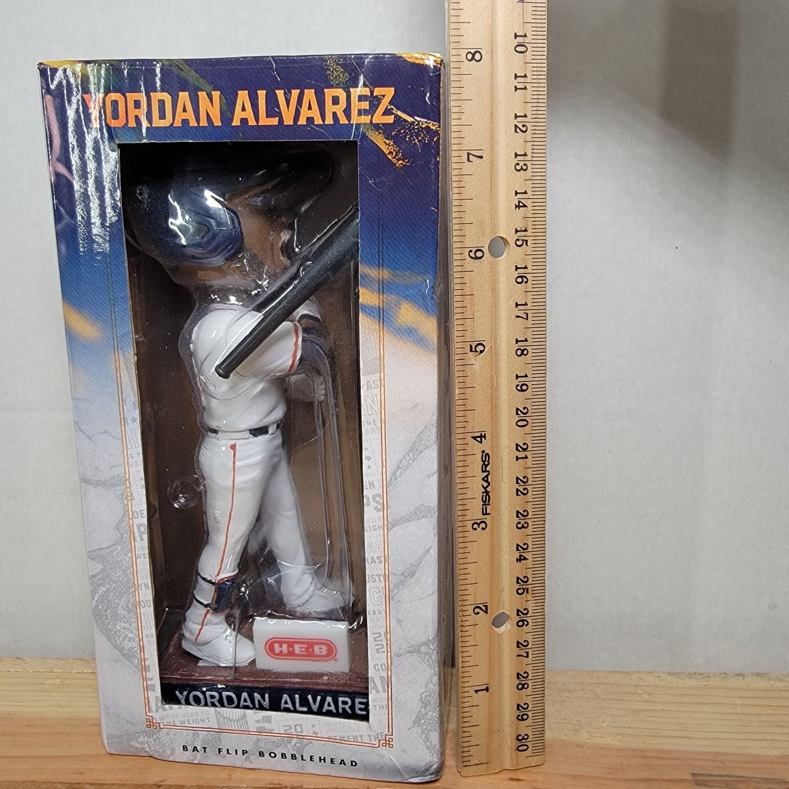 Other Houston Astros X HEB Bat Flip Bobblehead Yordan Alvarez -NEW Size ONE SIZE - 6 Thumbnail