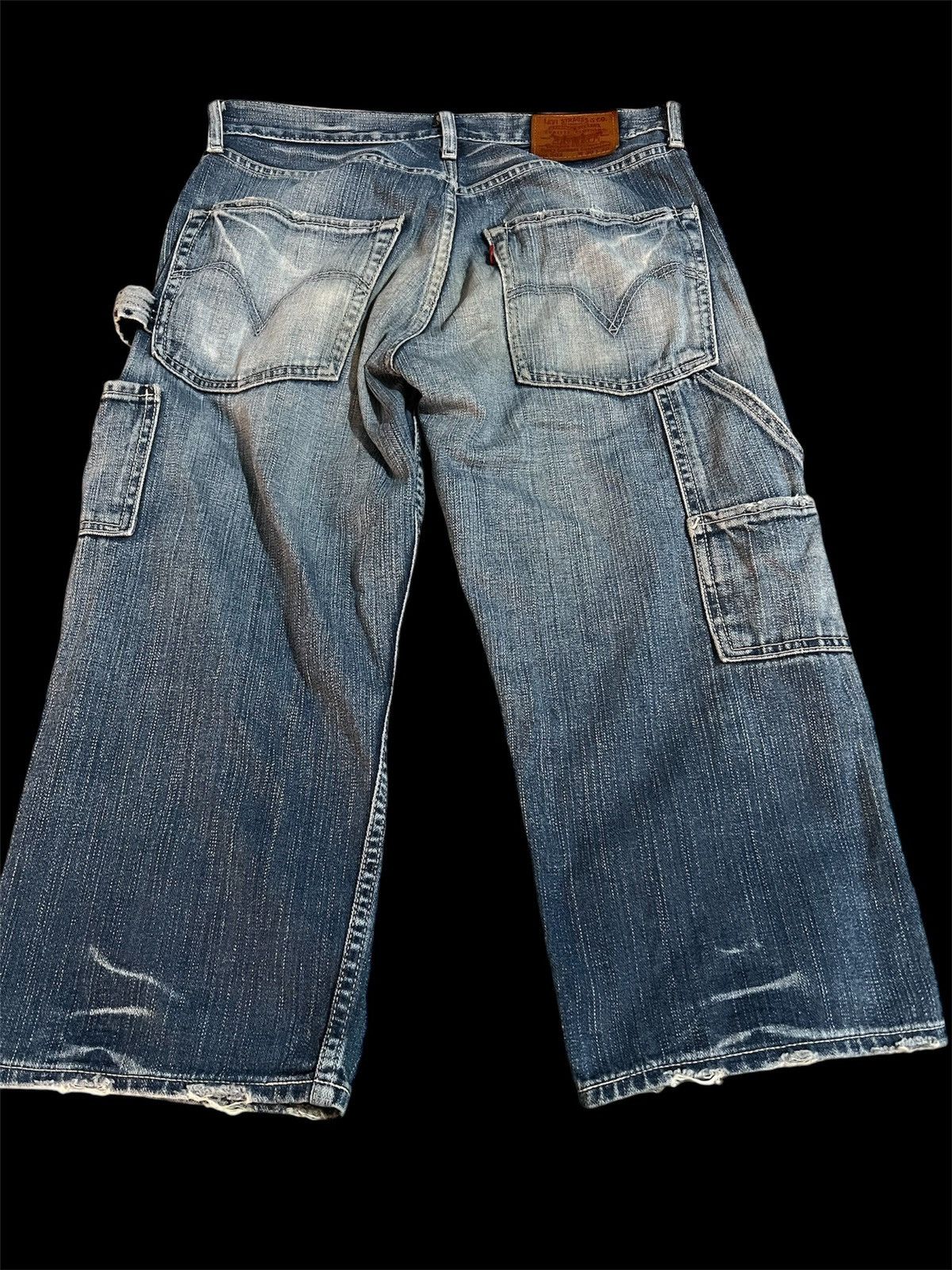 Levi's × Levi's Vintage Clothing Vintage Levis 503 Distressed Short Jeans Size US 30 / EU 46 - 2 Thumbnail