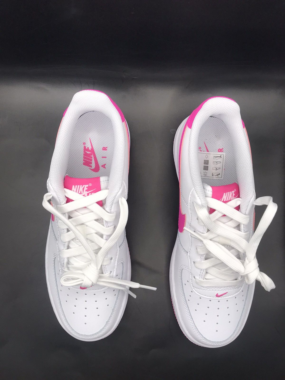 Nike Nike Air Force 1 “Pink&White” Size US 8 / IT 38 - 3 Thumbnail