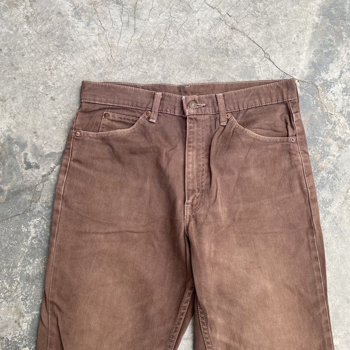 Levi's Vintage Clothing 96’ Lot 517-10 brown jeans LV008 Size US 33 - 2 Thumbnail